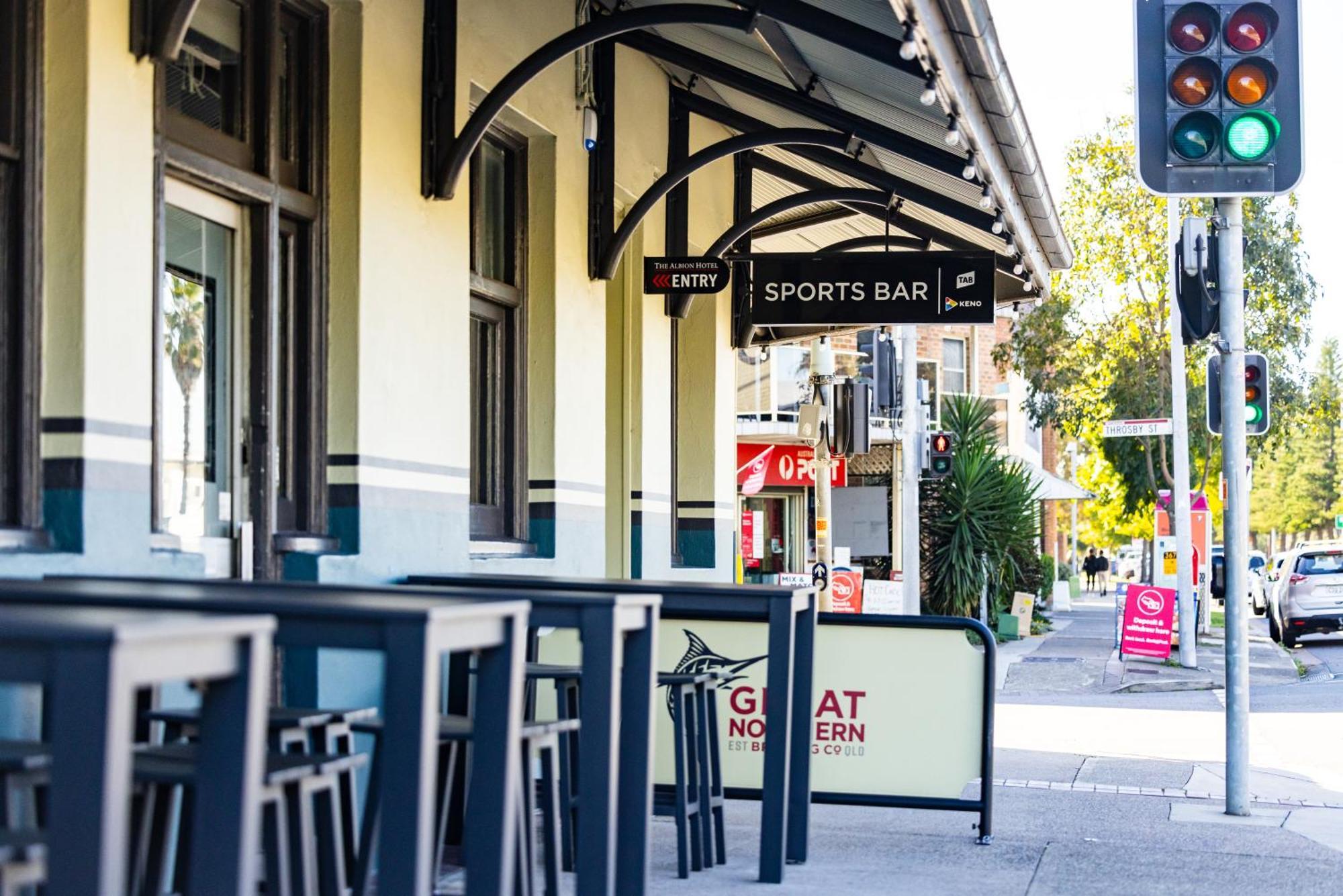 The Albion Hotel Newcastle Exterior photo